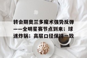 lol下载-包含转会期奥兰多魔术强势反弹——全明星赛节点到来；球迷炸锅；高层口径保持一致的词条